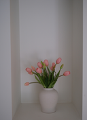 Pink Long Stem Tulips X Herama Pot