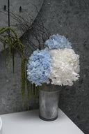 Skylah Preserved Arrangement X Ripple Round Vase