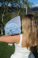 Preserved Blue Hydrangea Stem