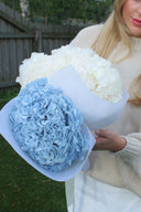 Preserved Blue Hydrangea Stem