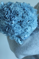 Preserved Blue Hydrangea Stem